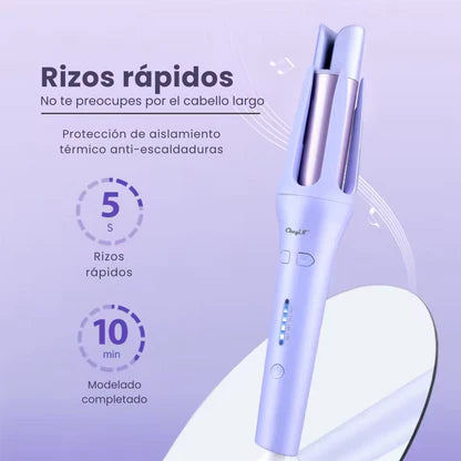 Rizador Profesional Triple Care: Rizos de Salón en Minutos