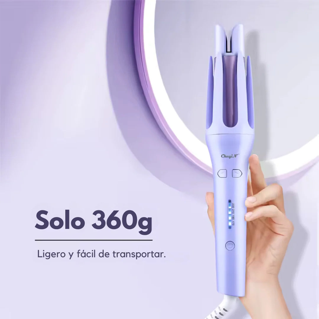 Rizador Profesional Triple Care: Rizos de Salón en Minutos