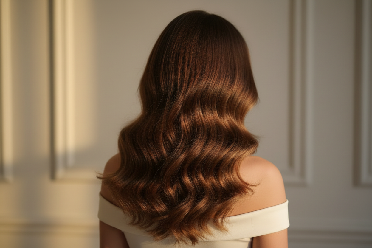 Esta misma foto pero vista de espaldas con el pelo por detras